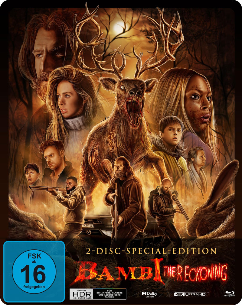 Bambi: The Reckoning Limited Edition 4K UHD Steelbook (German Import)