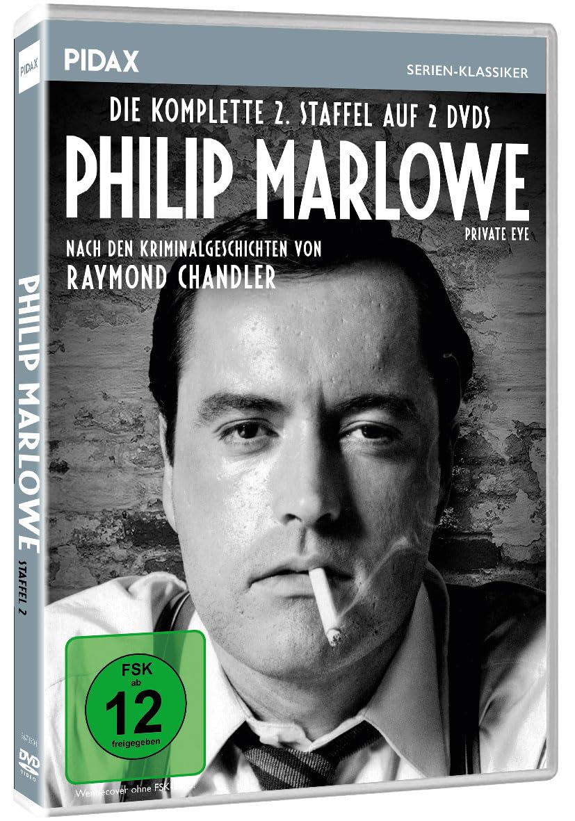 Philip Marlowe, Staffel 2 / Weitere 6 Folgen der preisgekrönten Krimiserie nach den Kriminalgeschichten von Raymond Chandler (Pidax Serien-Klassiker)