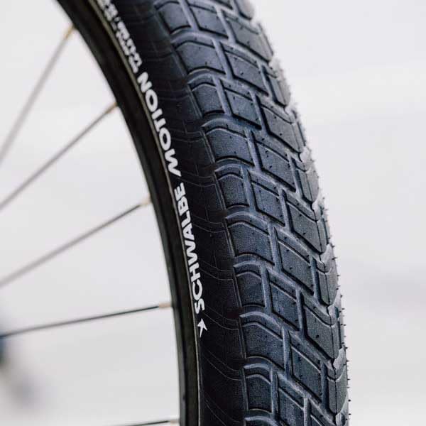 Schwalbe Motion Big Apple Urban Tyre in Black/Reflex (Wired) - 14 x 2.00`` [Black/Ref]