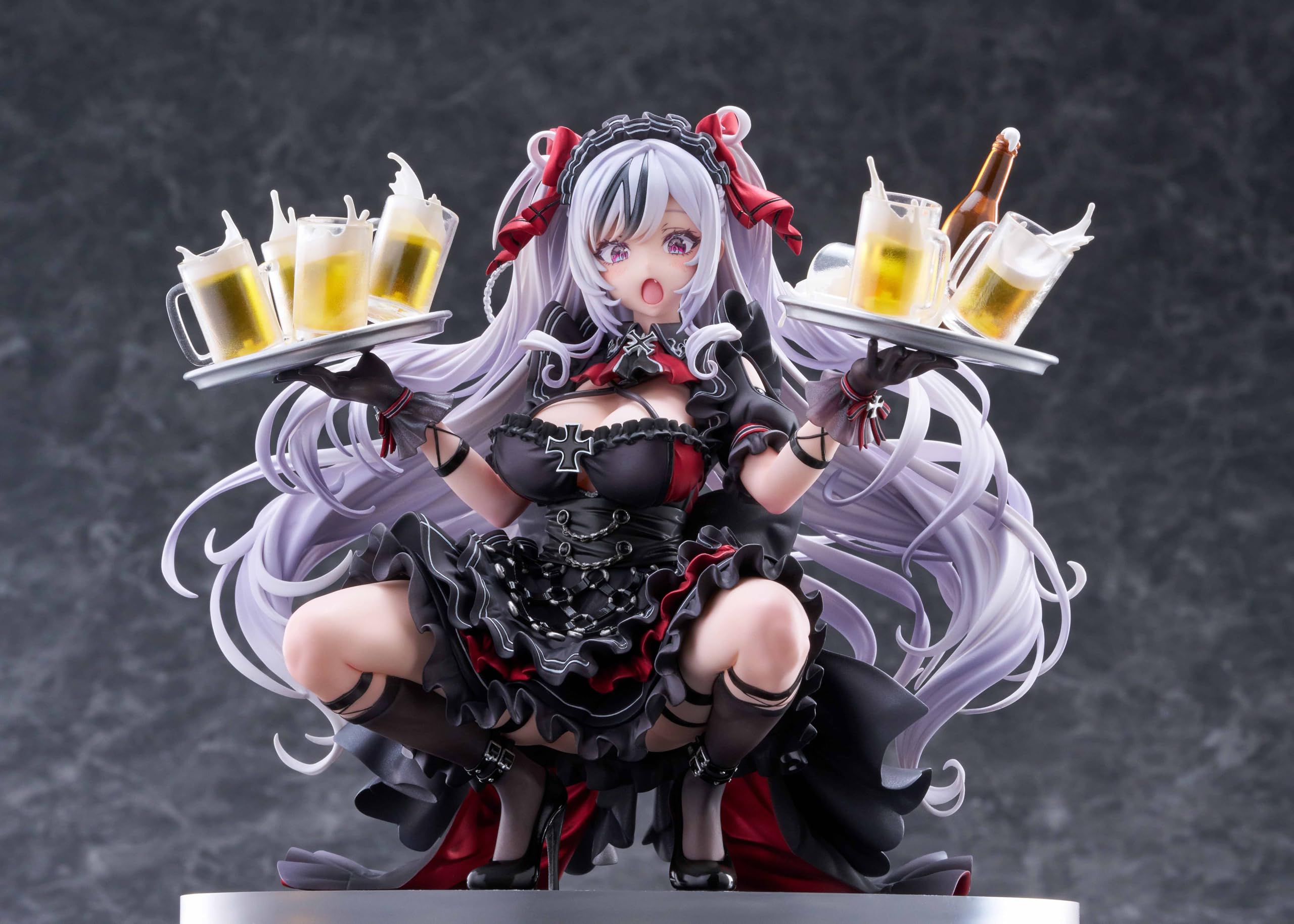 Golden Head Plus Azur Lane, Azur Lane, Elbe, No Show Place, Total Height Approx. 6.3 inches (160 mm) (Base Included) 1/7 Scale Figure Made of PVC and ABS
