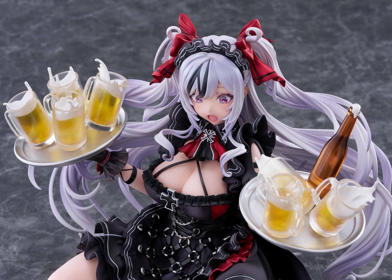 Golden Head Plus Azur Lane, Azur Lane, Elbe, No Show Place, Total Height Approx. 6.3 inches (160 mm) (Base Included) 1/7 Scale Figure Made of PVC and ABS