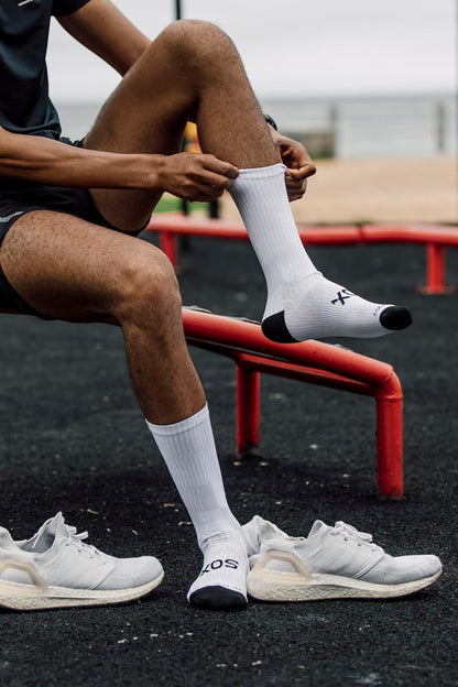 Sox Slight White Crew Socks