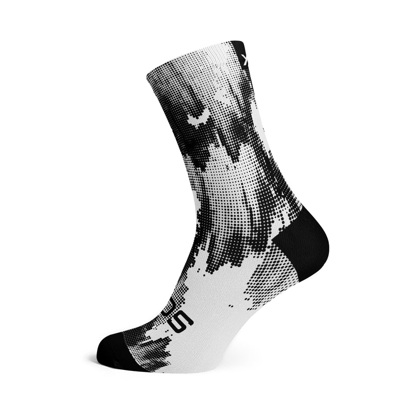 Sox Footwear White Gravel Crew Socks