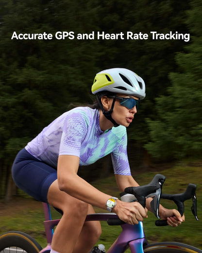 HUAWEI WATCH GT 6 GPS 41mm Smart Watch, AMOLED Touchscreen, up to 14 days battery life, Cycling, 100+ Sports Mode, iOS & Android Compatible, All-day Health Monitoring, Emotional Wellbeing, Black
