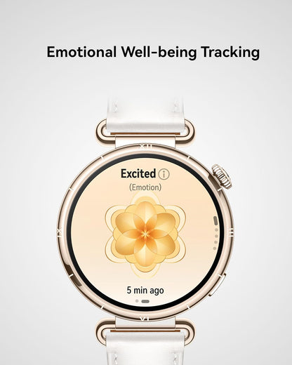 HUAWEI WATCH GT 6 GPS 41mm Smart Watch, AMOLED Touchscreen, up to 14 days battery life, Cycling, 100+ Sports Mode, iOS & Android Compatible, All-day Health Monitoring, Emotional Wellbeing, Black