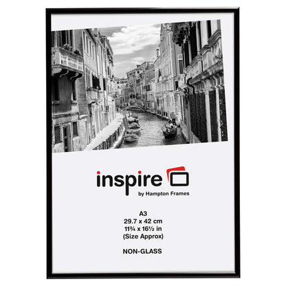 Hampton Frames Alm Cert Frm A3 Blk