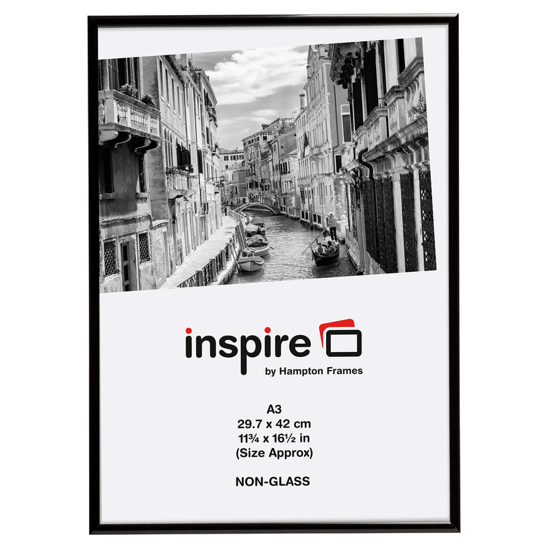 Hampton Frames Alm Cert Frm A3 Blk