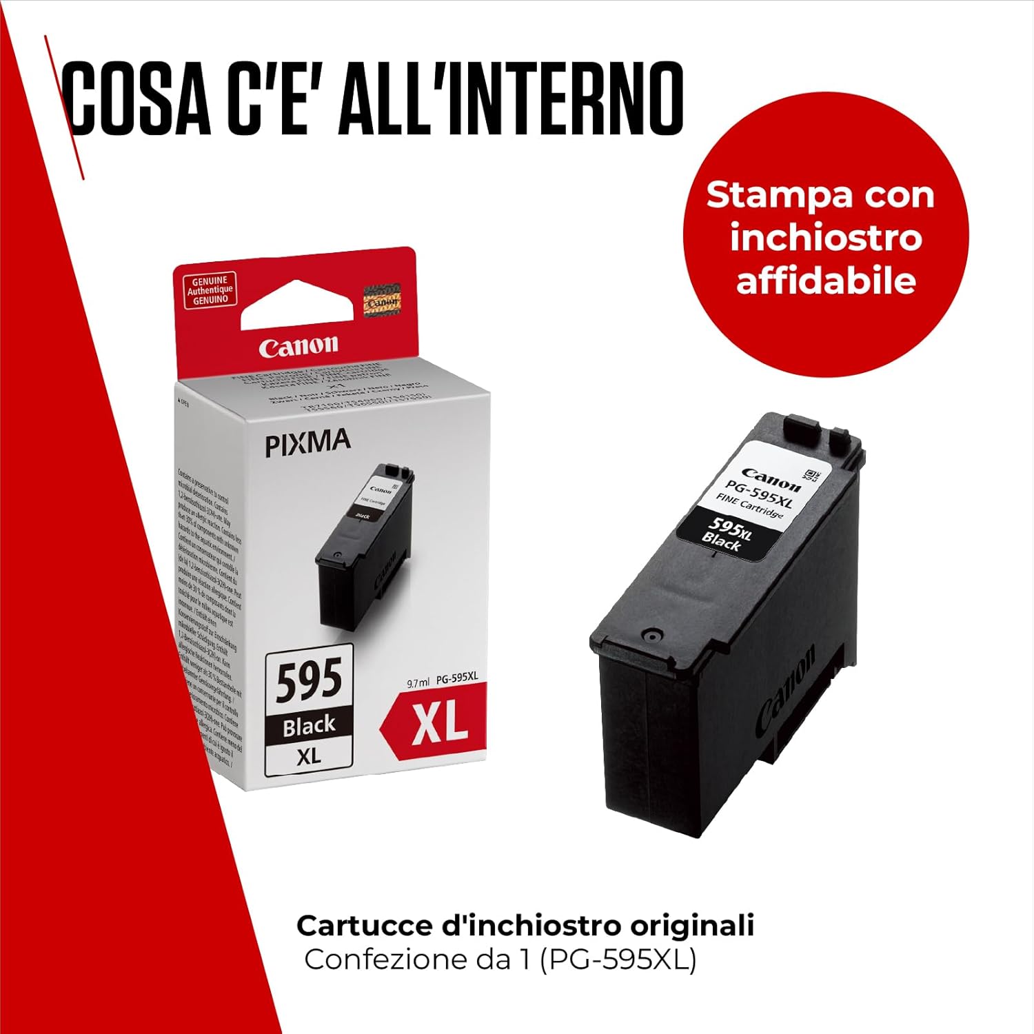 Canon PG-595XL schwarz Druckkopf