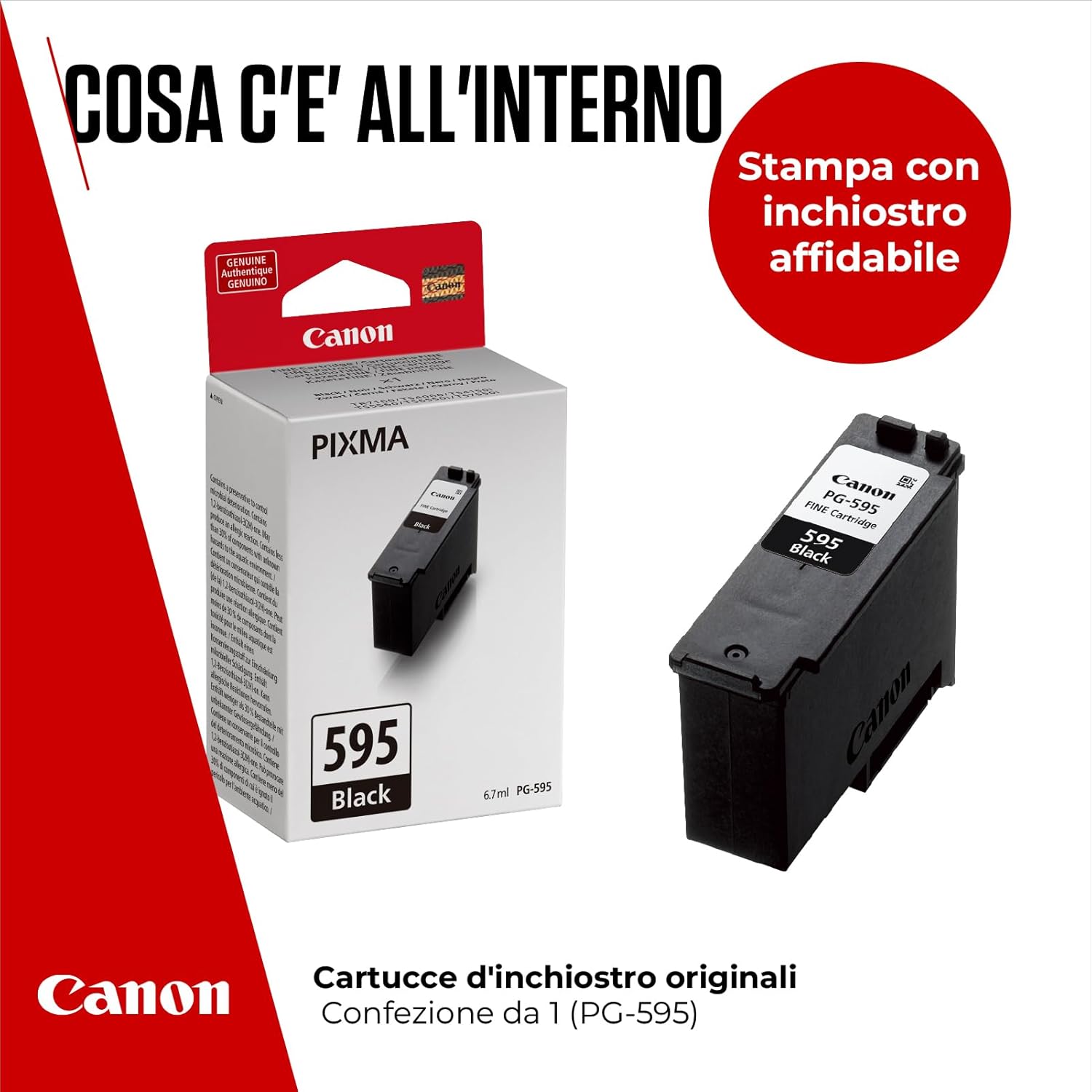 Canon PG-595 schwarz Druckkopf