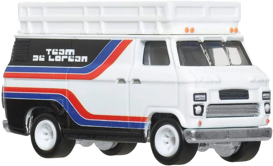 Hot Wheels - Premier Team Transport - DMC Delorean & HW Rally Hauler /Toys
