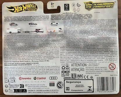 Hot Wheels - Premier Team Transport - DMC Delorean & HW Rally Hauler /Toys