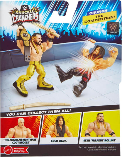 WWE Seth Rollins (Gold) Knuckle Crunchers 8