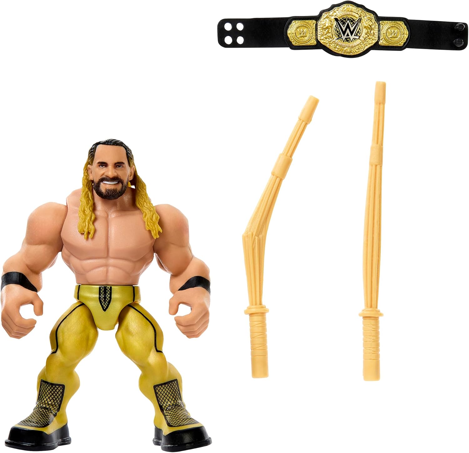 WWE Seth Rollins (Gold) Knuckle Crunchers 8