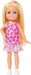 Barbie Club Chelsea Small Doll, 6-Inch with Blonde Hair Wearing Removable Strawberry-Print Dress & Shoes