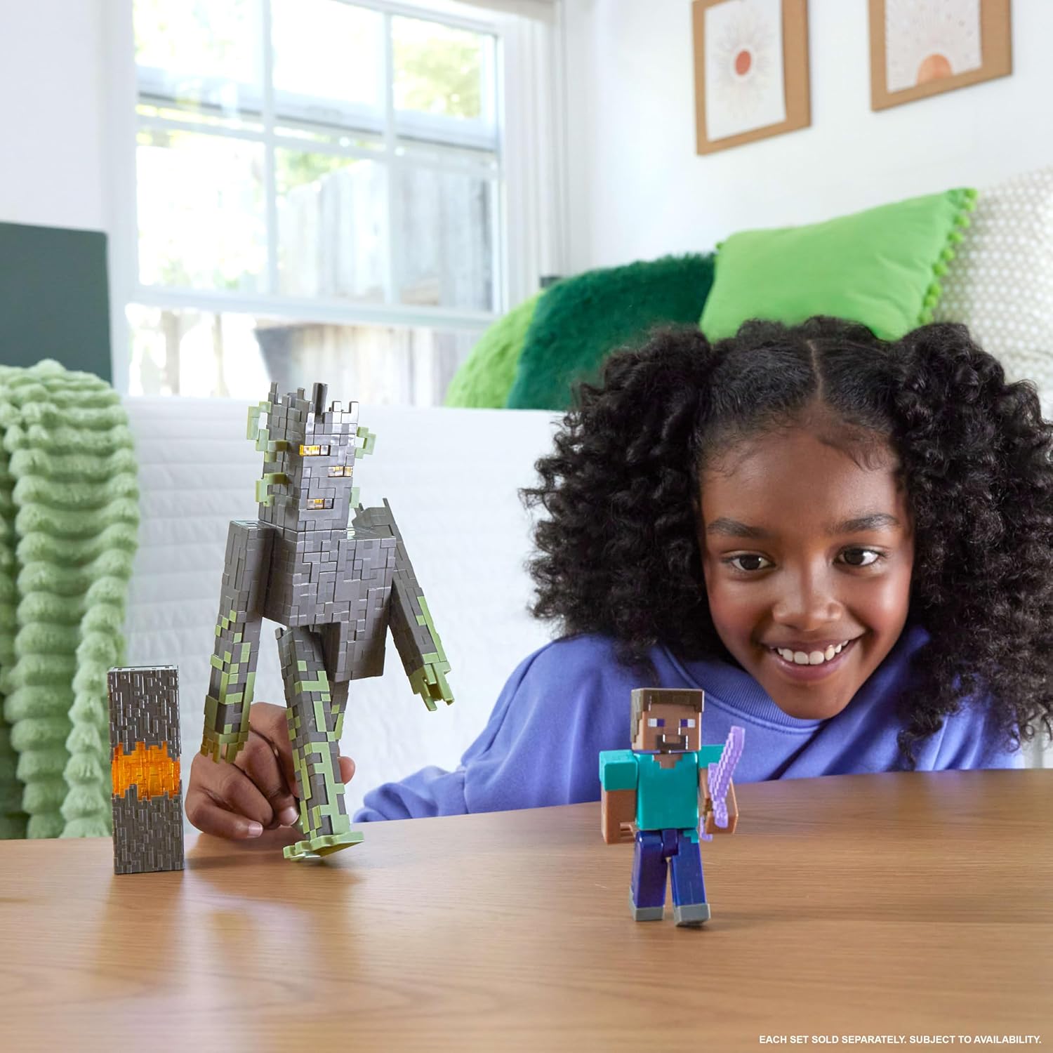 Mattel Minecraft The Creaking Action Figure with Interactive Lights, Sounds & Croaking Heart Accessory, 8-inch Collectible Toy, JKR45