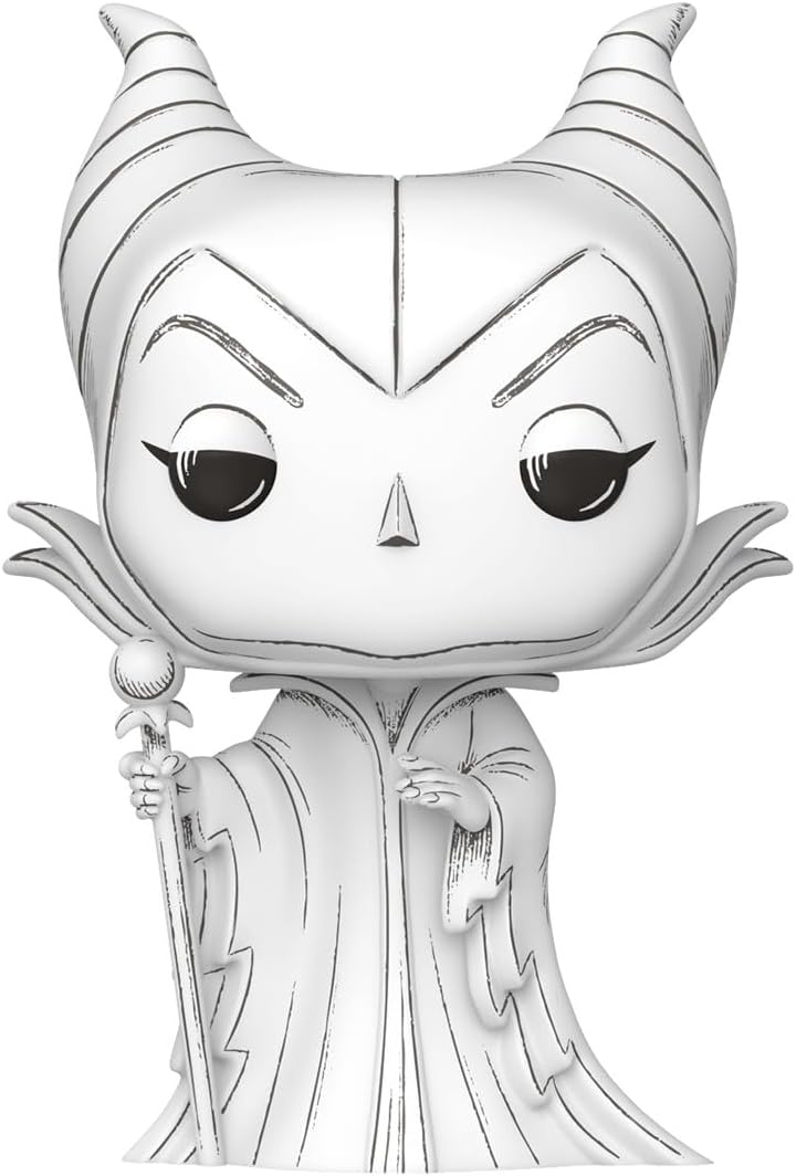Funko Pop! Disney: Sketched - Maleficent - Collectable Vinyl Figure - Gift Idea - Official Merchandise - Toys for Kids & Adults - Cartoon Fans - Model Figure for Collectors and Display
