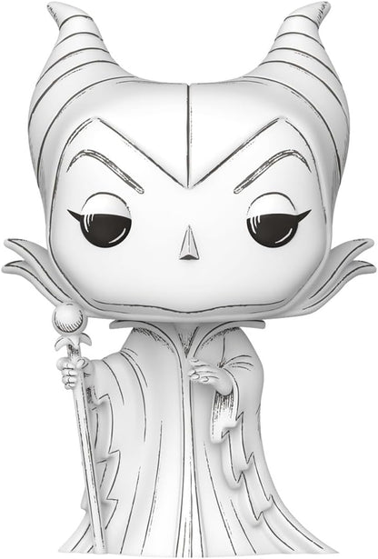 Funko Pop! Disney: Sketched - Maleficent - Collectable Vinyl Figure - Gift Idea - Official Merchandise - Toys for Kids & Adults - Cartoon Fans - Model Figure for Collectors and Display