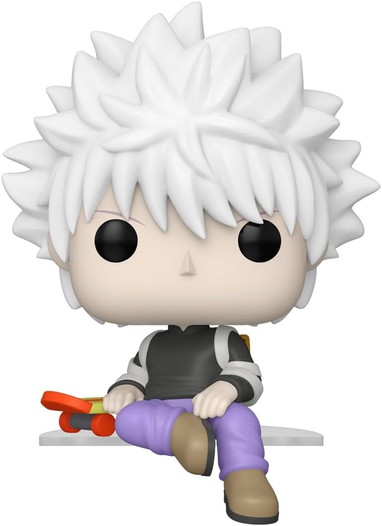 Funko Pop! Animation: Hunter X Hunter - Killua Zoldyck - Shelf Sitter - Collectable Vinyl Figure - Gift Idea - Official Merchandise - Toys for Kids & Adults - Anime Fans