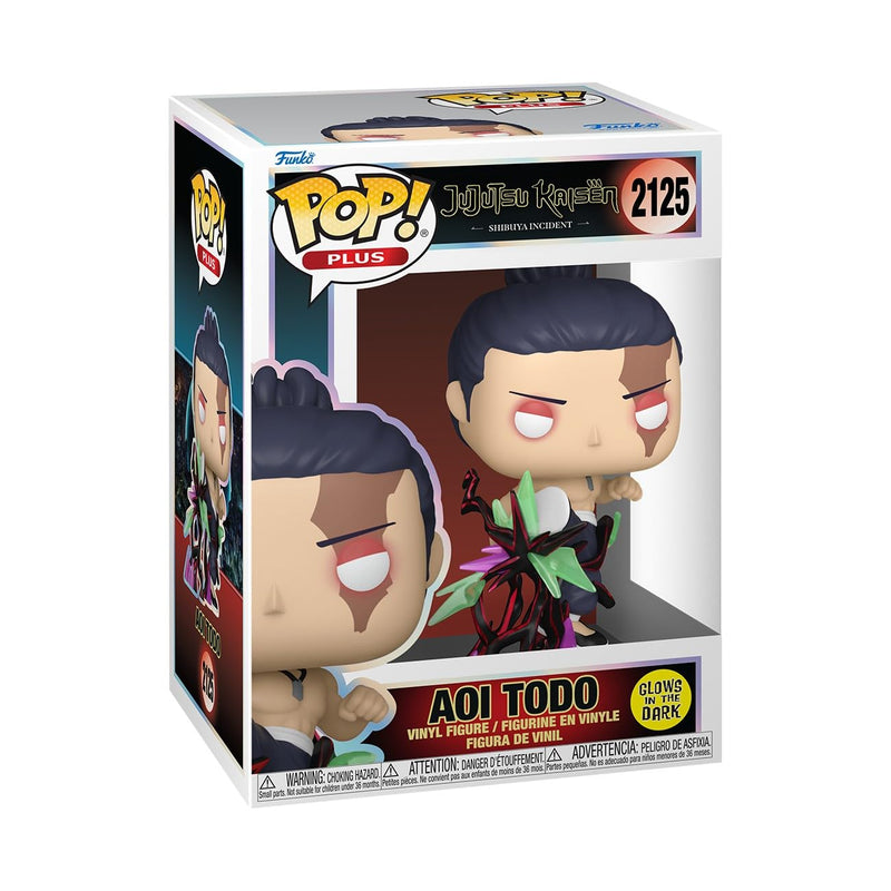Funko Pop! Plus: Jujutsu Kaisen - Aoi Todo - (Kick) - Glow in the Dark - Collectable Vinyl Figure - Gift Idea - Official Merchandise - Toys for Kids & Adults - Anime Fans