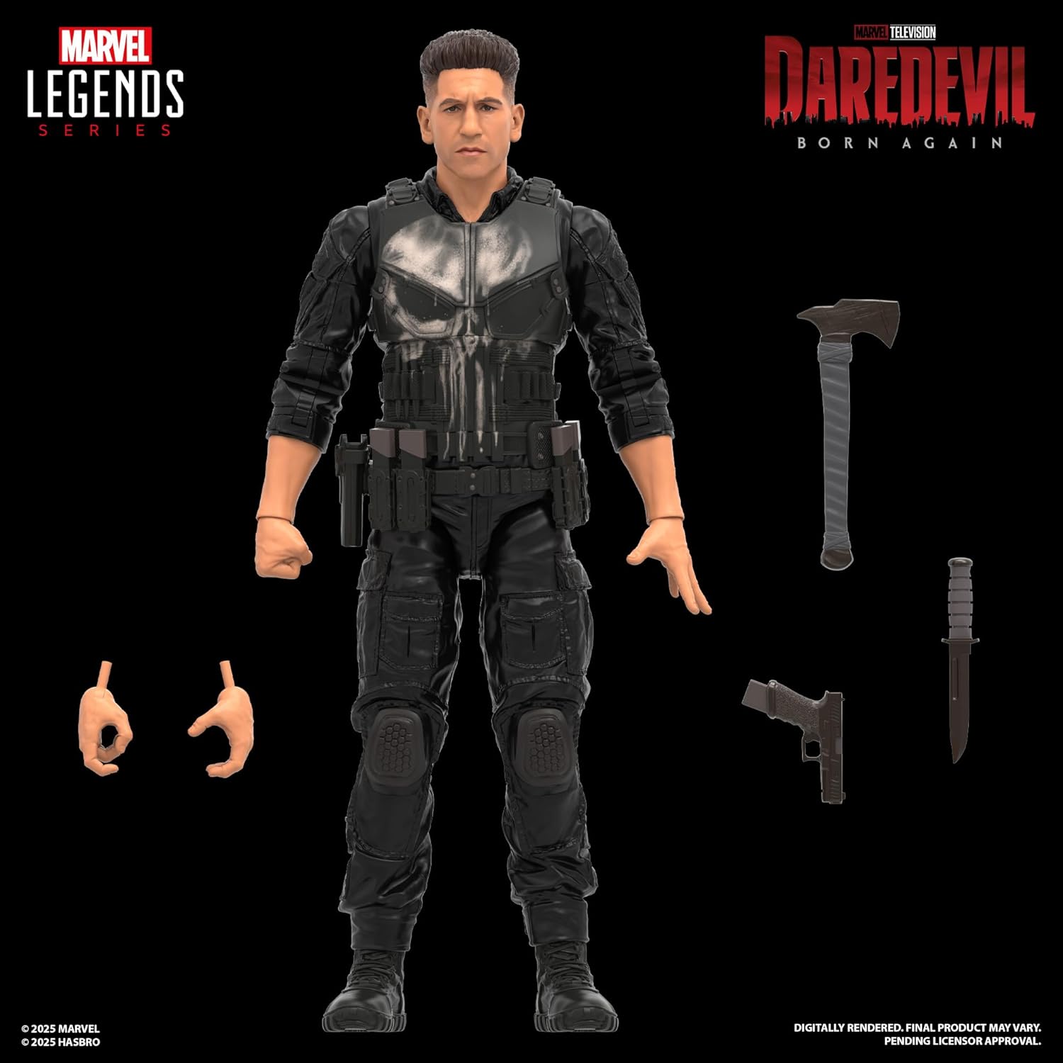 Marvel Legends Series Daredevil: Born Again Punisher Action Figure