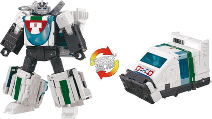 Transformers Takara Tomy Dramatic Capture Series Cybertron Chase with Origin Bumblebee, Jazz and Wheeljack, Actionfiguren-Set für Erwachsene, ab 15 Jahren