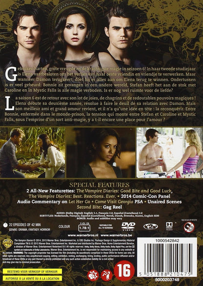 THE VAMPIRE DIARIES - Season 6 (DVD) import , engl + franz