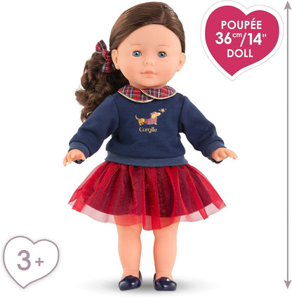 Corolle - Parel, op feestjes, pop Ma, 36 cm, vanaf 3 jaar, 9000200260