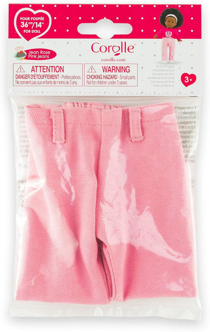 Corolle - Corolle Roze Jeans voor Poppen 36cm