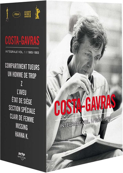 Costa-gavras- volume 1 : 1965 à 1983, 9 films