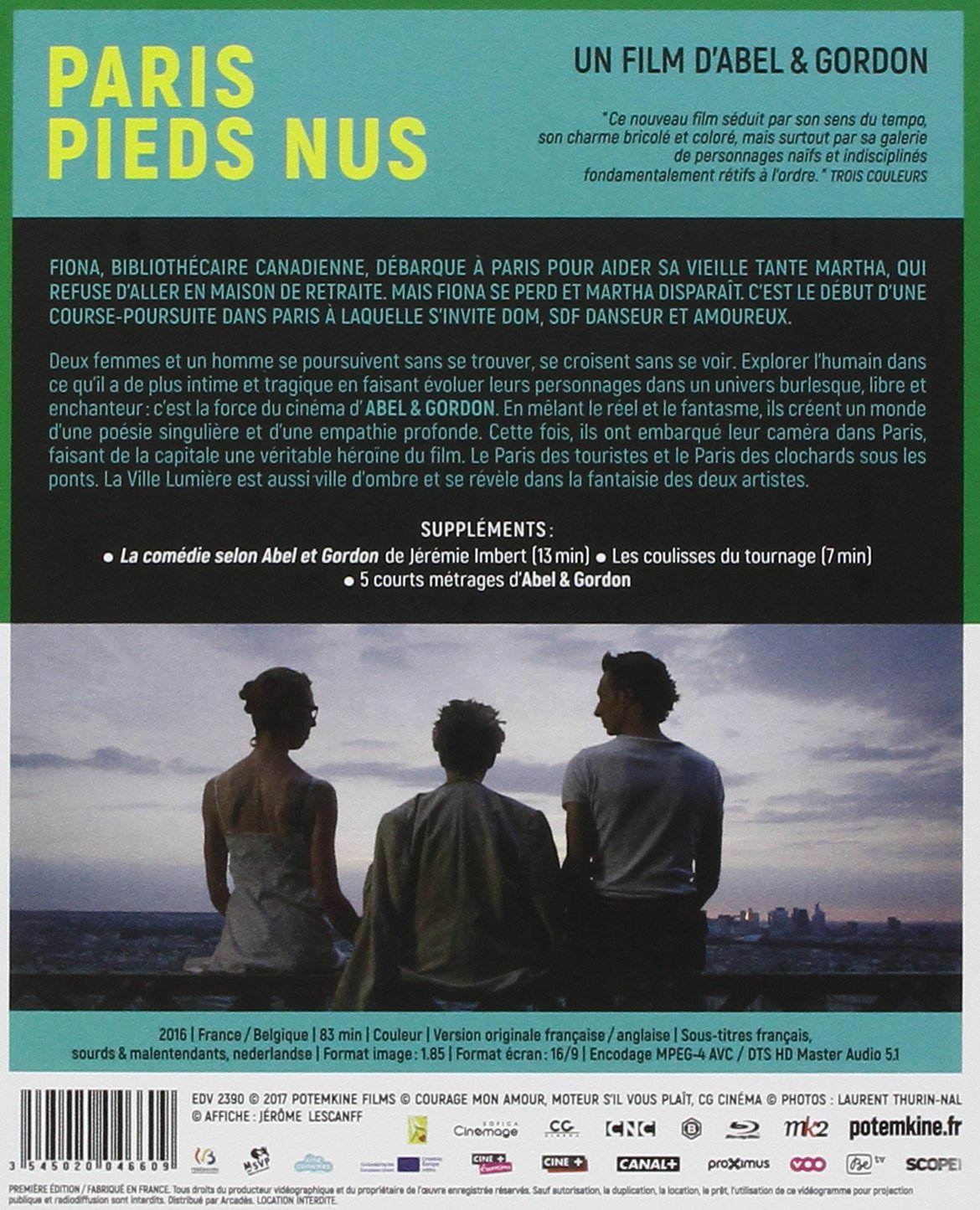 Paris Pieds Nus/Blu-Ray