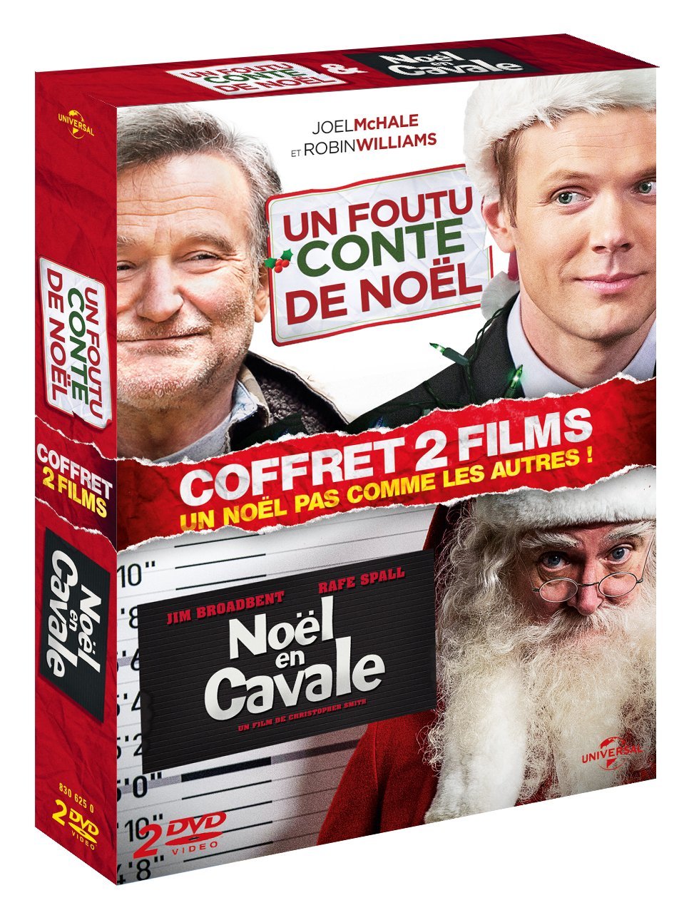 Coffret noël : un foutu conte de noël ; noël en cavale