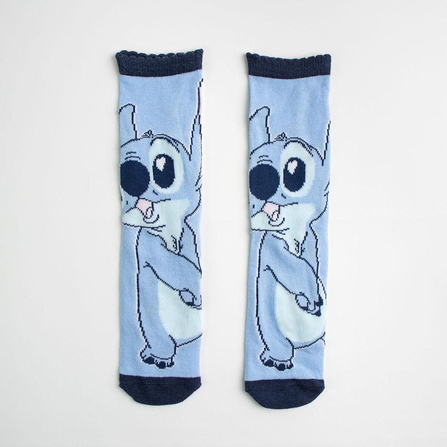 Stitch - Socks 3 Pack Blue & Pink Size 35/38