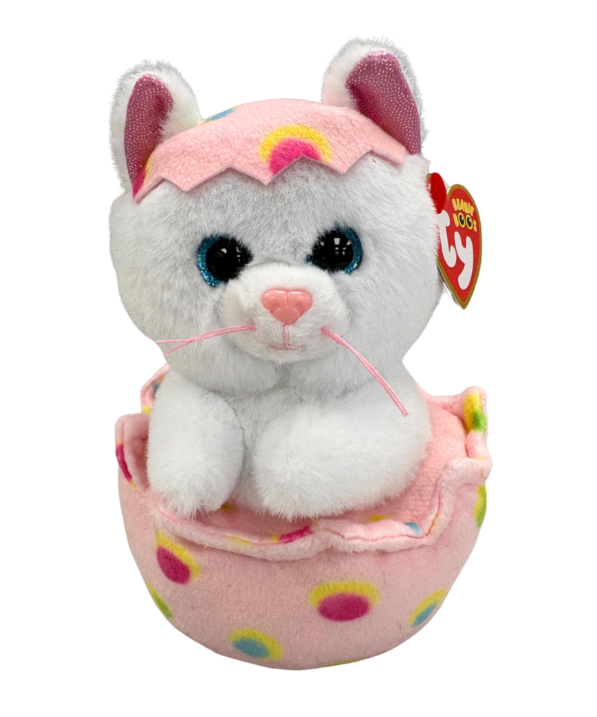 Beanie Baby: Giggles the Cat in Egg Small (SNG6