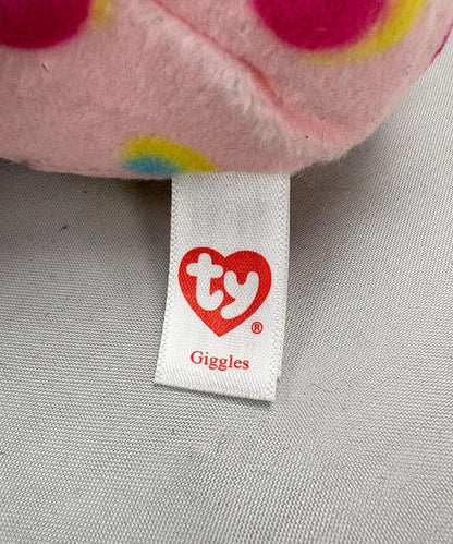 Beanie Baby: Giggles the Cat in Egg Small (SNG6