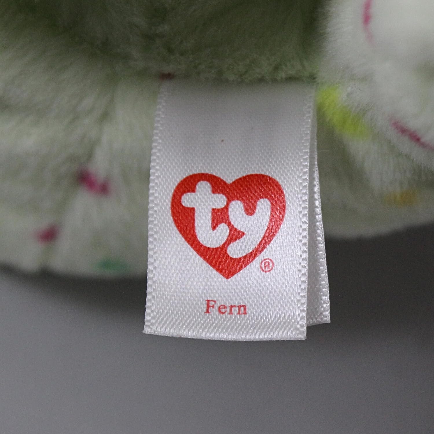 ty BEANIE BELLIE - FERN THE GREEN EASTER BUNNY