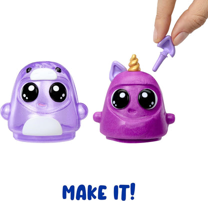 Dohkins Unicorn Single Pack Character - Comprend 1 Personnage, collectionnez Les 6, la pâte ne sèche jamais, Pas de Gluten, Convient aux collectionneurs et aux Enfants de 2 à 5 Ans