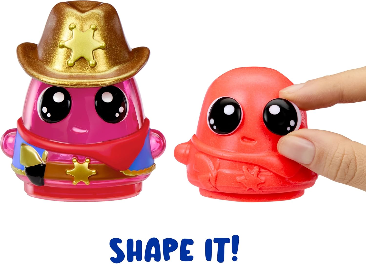 DohKins Cowboy Single Pack Character - Includes 1 DohKins Character, Collect All 6, Dough Never Dries, No Gluten, Suitable for Collectors & Kids Ages 2-5 Years