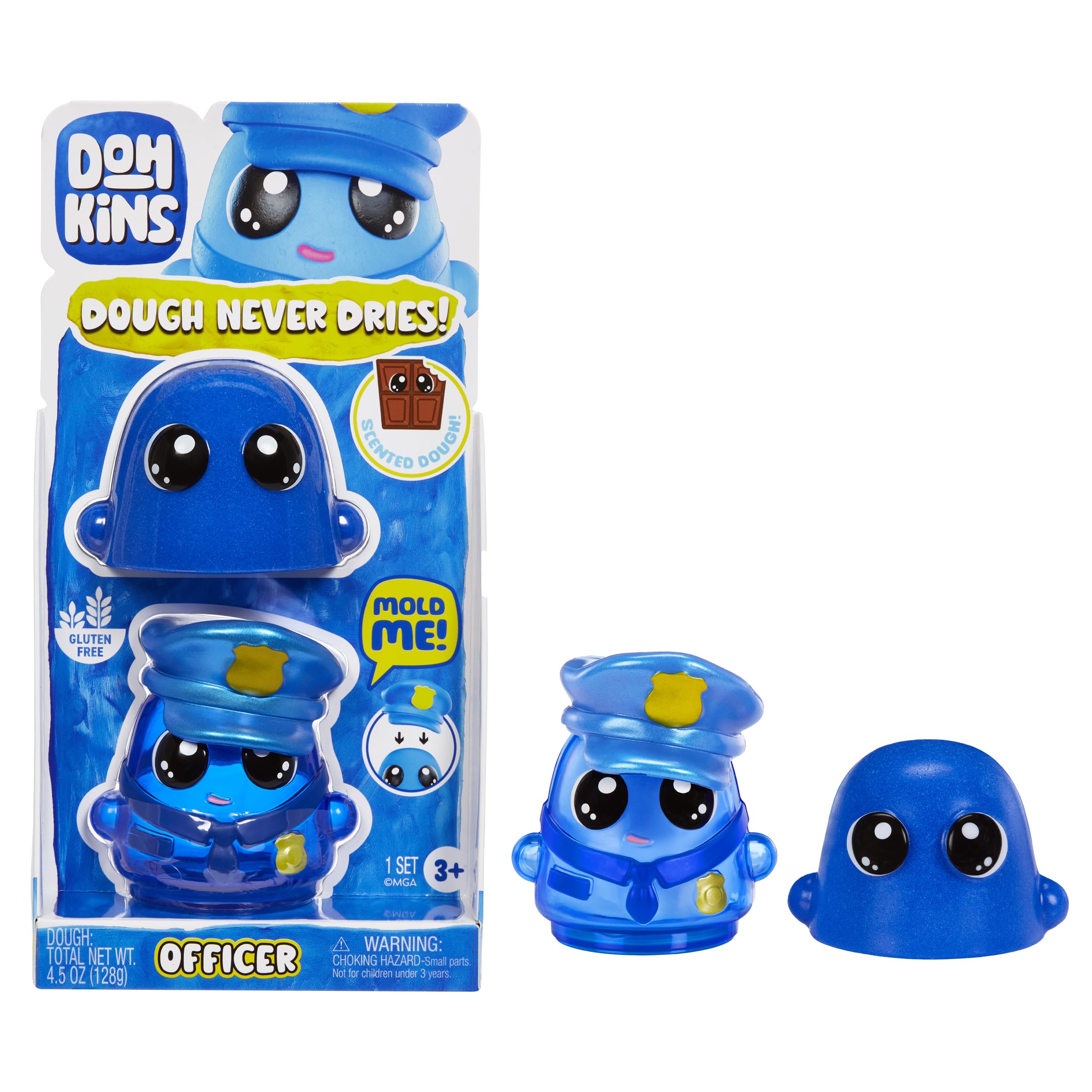 Mga Dohkins: Dough Molds - Officer (122920)