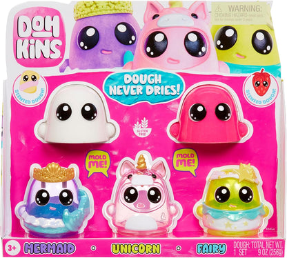 Mga Dohkins: Fantasy Pack - Mermaid / Unicorn / Fairy Set (123033)
