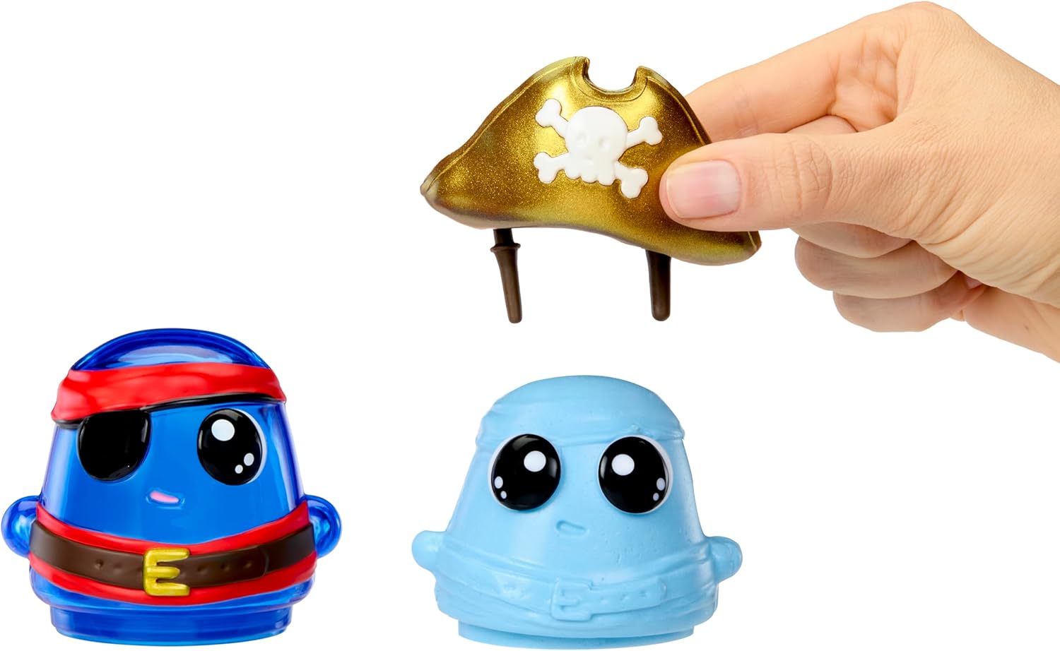 MGA Entertainment DohKins Pirate Ship Playset & Pirate - L'Impasto non si Asciuga Mai, senza Glutine, per Collezionisti e Bambini - Età 3 anni+