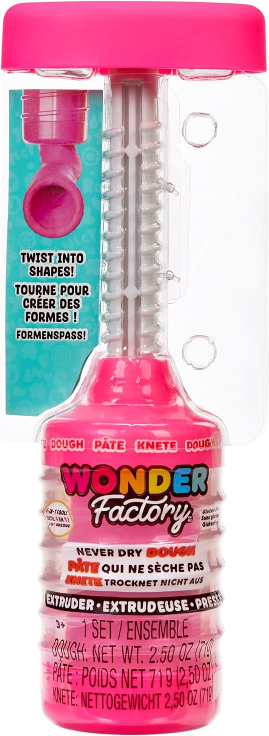 Mga Wonder Factory - Never Dry Dough Extruder Pink (532255)