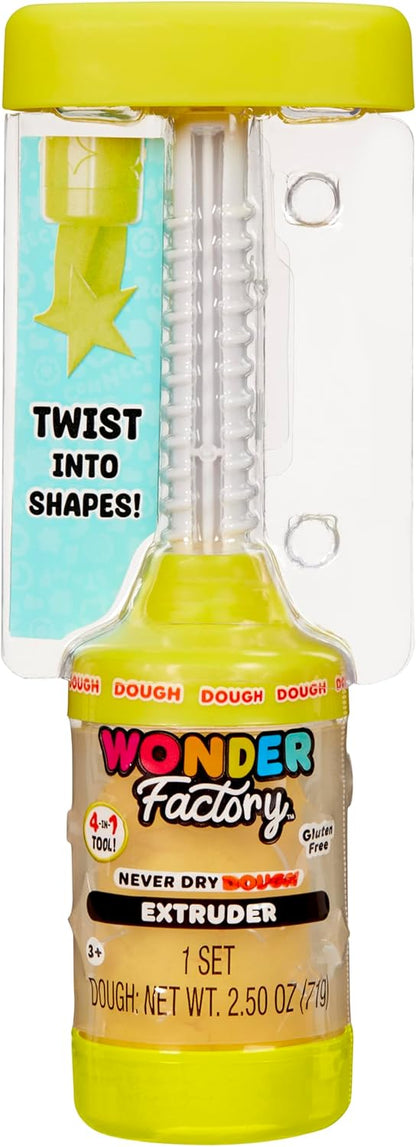 Mga Wonder Factory - Never Dry Dough Extruder Yellow (532279)