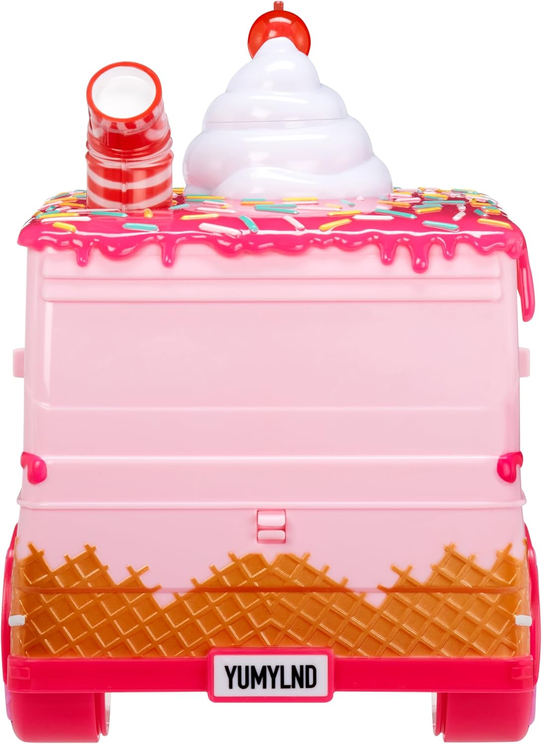 Yummiland Lipgloss Truck - Kids Lip Gloss, Includes 2 Num Noms, 2 Lip Gloss Making Kits With Chocolate and Birthday Cake Flavours, Suitable for Kids Ages 4 and Up