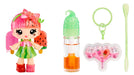 Yummiland Lip Gloss Doll: Mystery Color Change - Poppy Melonberry - Includes 1 Doll, DIY Lip Gloss + Removable Keychain, Cosmetic Play, Collectible, Suitable for Children Ages 4+