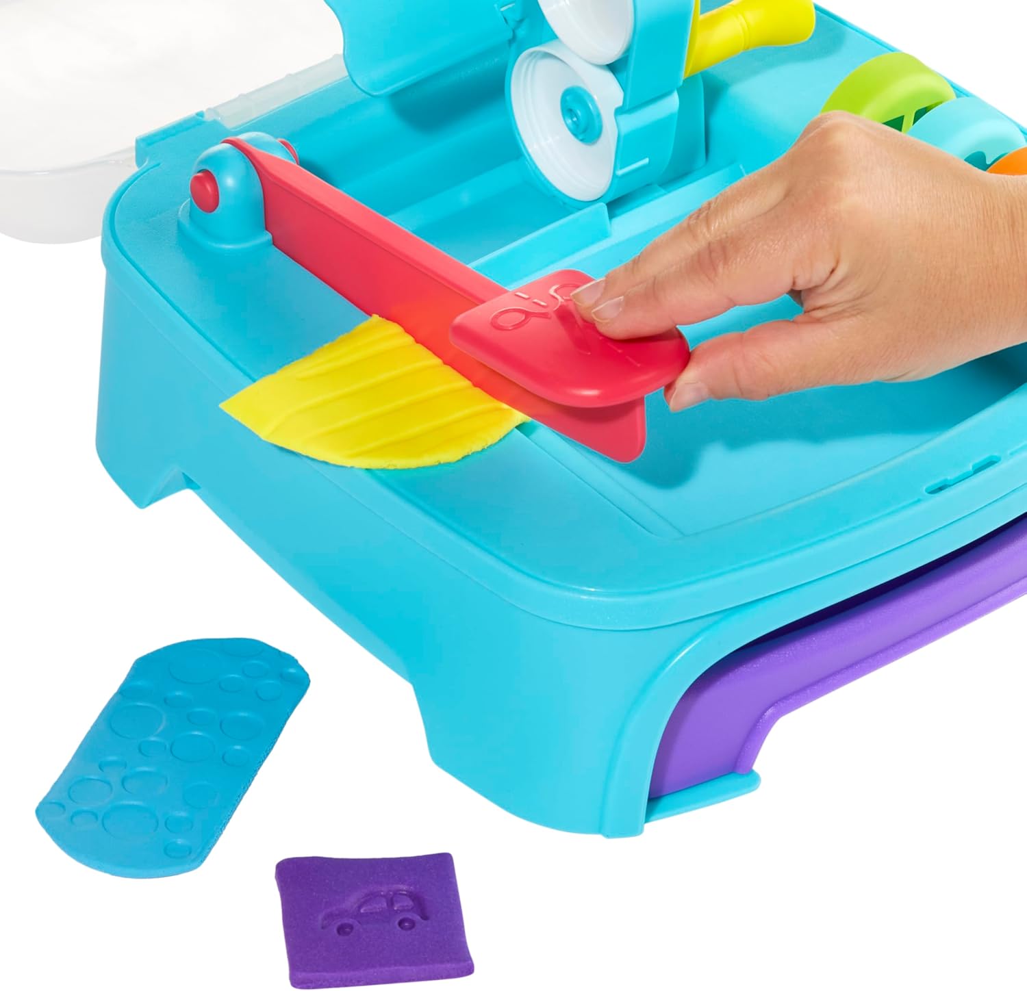 Wonder Factory Never Dry Dough Creation Station - Includes 8 Tubes of 59mL Dough, Colourful Modelling Compound, Does Not Dry Out, No Gluten, and Smells Nice, Creative Toys for Children