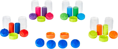 Wonder Factory Never Dry Méga-Coffret Assortiment de Pâte à Modeler - Contient 8 Tubes de 59 ML de Pâte à Modeler Colorée, Ne Sèche Pas, sans Gluten, et Sent Bon, Jeux Créatifs pour Enfants