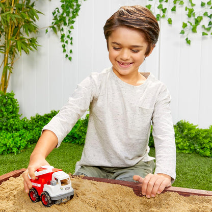 Little Tikes Dirt Diggers Mini - FIRE TRUCK - Tough Emergency Toy with Realistic Design - Durable Small Vehicle for Indoor & Outdoor Play - Easy to Hold - Encourages Imagination - For Kids Ages 2+
