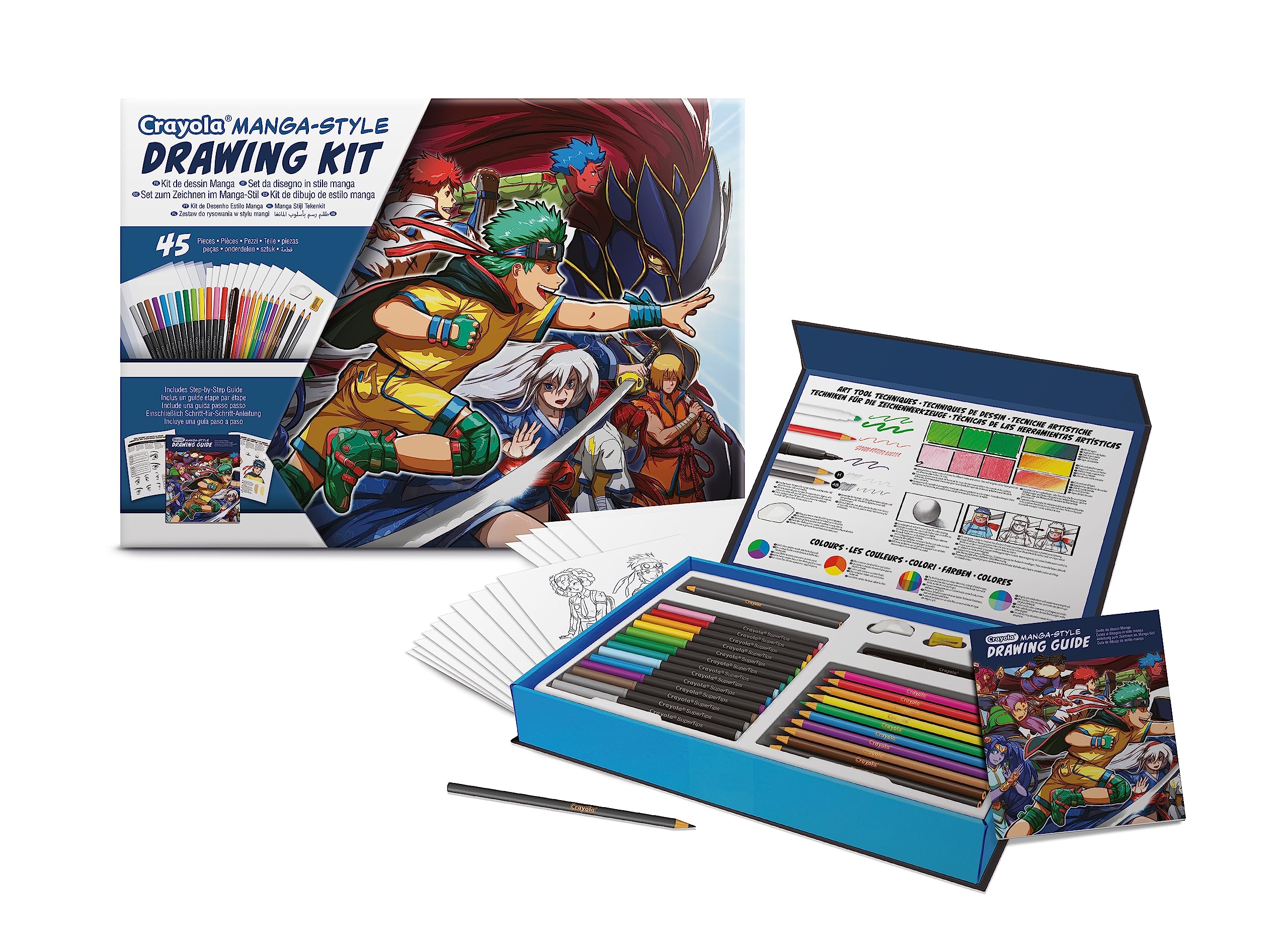 Giochi Preziosi Crayola: Manga Style - Drawing Kit (04-2938)