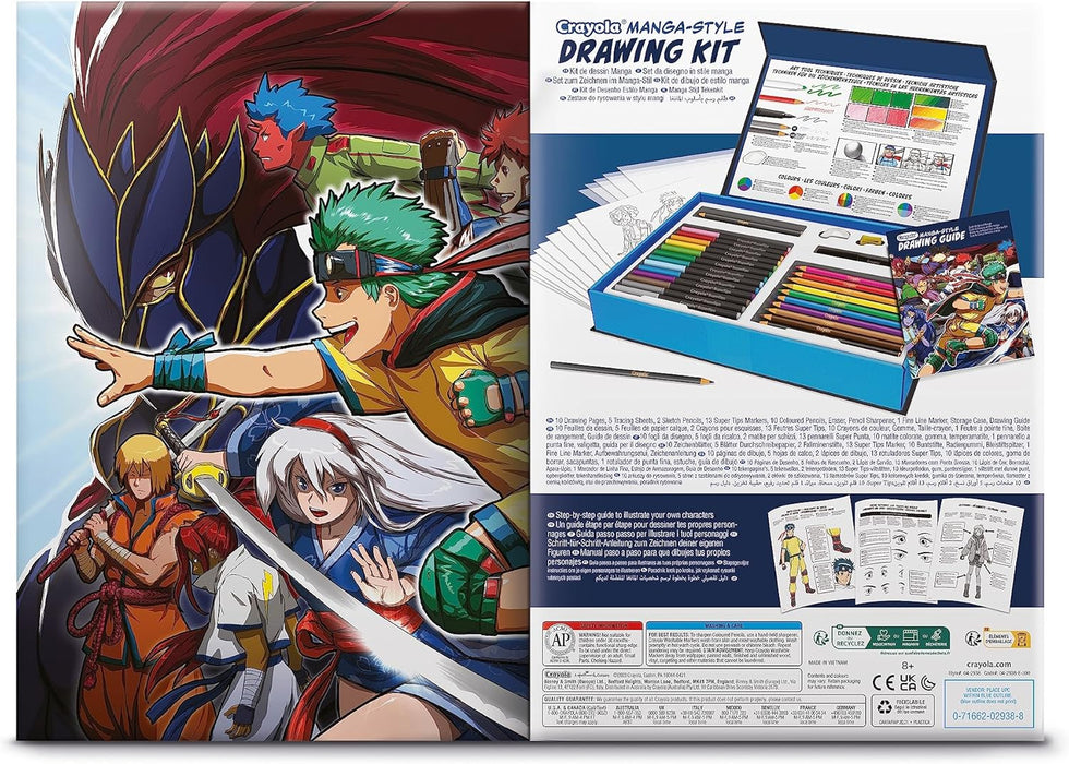 Giochi Preziosi Crayola: Manga Style - Drawing Kit (04-2938)