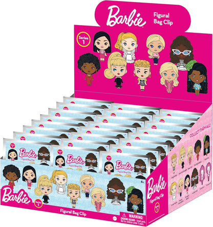 Barbie 3D Foam Bag Clip, Series 1 (1 Piece